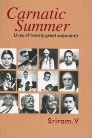  Carnatic Summer: A Memoir of Music and Love, ein symphonisches Abenteuer durch Südostindiens melodische Seele